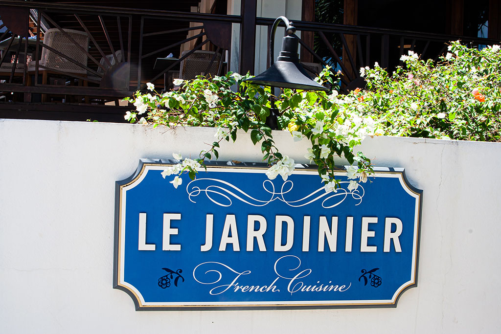 Le Jardinier French Cuisine Restaurant at Sandals Grenada
